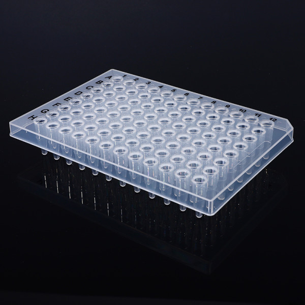 96 Well PCR Plate 0.2ml Half Skirt Factory Supply Wholesale