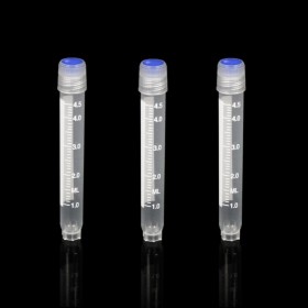 4.5ml Cryogenic Vials Lab Freezing Tube with Screw Cap