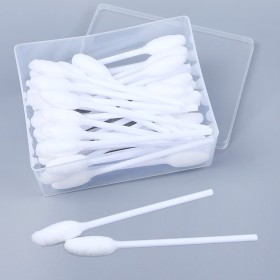 Sterile Medical Cotton Swab Plastic Stick