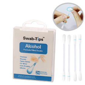 Individually Wrapped Alcohol Cotton Swabsticks