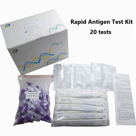 FDA/CE/EUA Home Self Antigen Test Kit Factory Supply Home Rapid Test Kit 20tests/pack