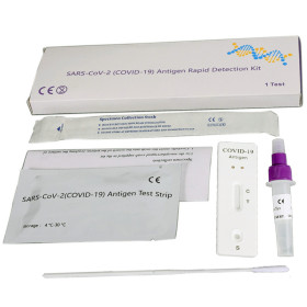 FDA/CE/Bfarm/EUA Rapid Antigen Test Kit At-Home Self Test Kit 1 test/pack