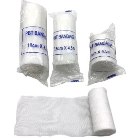 PBT Bandage Elastic First Aid Gauze Bandage