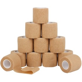 Wholesale Medical Self Adhesive Bandage Wrap Rolls 2″* 5 Yards Non-Woven Cohesive Bandage