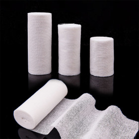 Cotton Sterile Medical Gauze Square Roll