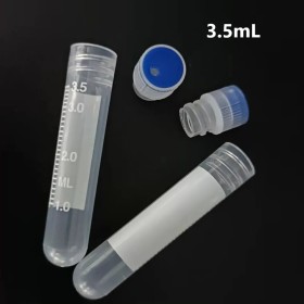 3.5ml Internal Thread Round Bottom Cryo Vials Plastic Cryo Tube