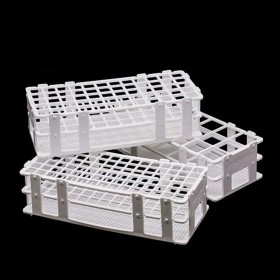Detachable Lab Test Tube Plastic Rack 24 Well 40 Well 60 Well 90 Well