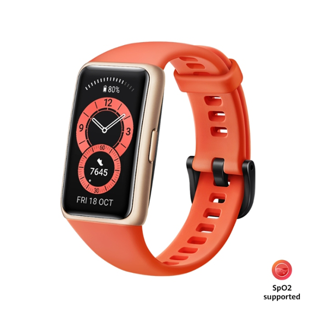 HUAWEI Band 6 - Monitoreo de SpO2 durante todo el día | Pantalla FullView |  Duración de la batería de 2 semanas - lifeinboxs.es