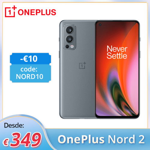 OnePlus Nord 2 Teléfono Versión Global 8GB/12GB RAM 128GB/256GB ROM Gris