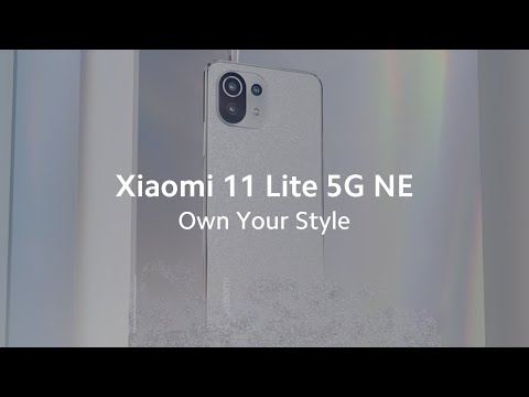 Xiaomi 11 Lite 5G NE Smartphone Globale Version 6GB/8GB RAM 128GB/256GB ROM Schwarz