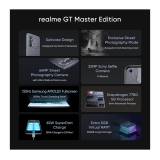 Realme GT Master Edition Globale Version 6GB/8GB RAM 128GB/256GB ROM Schwarz