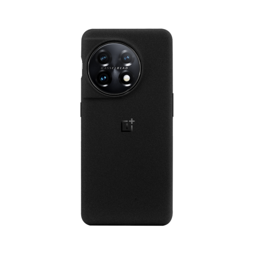 OnePlus 11 5G Sandstone Bumper Case Black