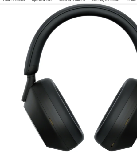 Sony WH-1000XM5SA Special Accessory with Soft Case