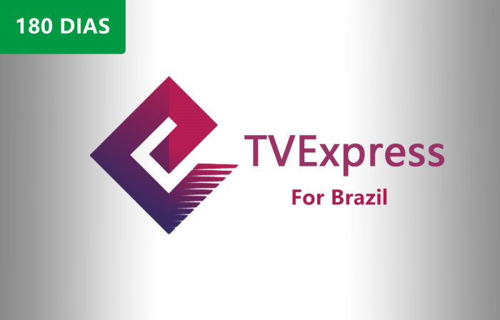 RECARGA TV EXPRESS 180 DIAS NO BRASIL