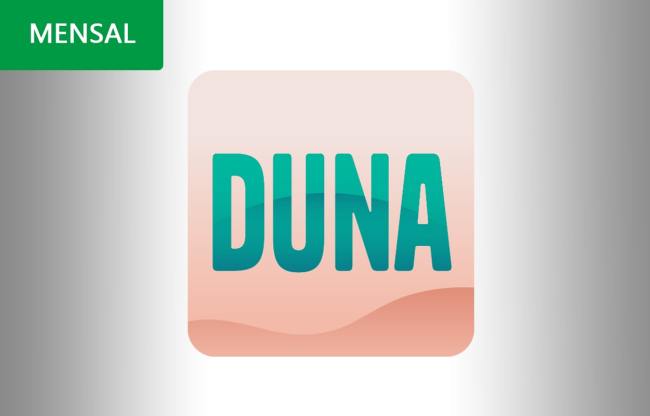Recarga Duna TV mensal 30 dias código no Brasil
