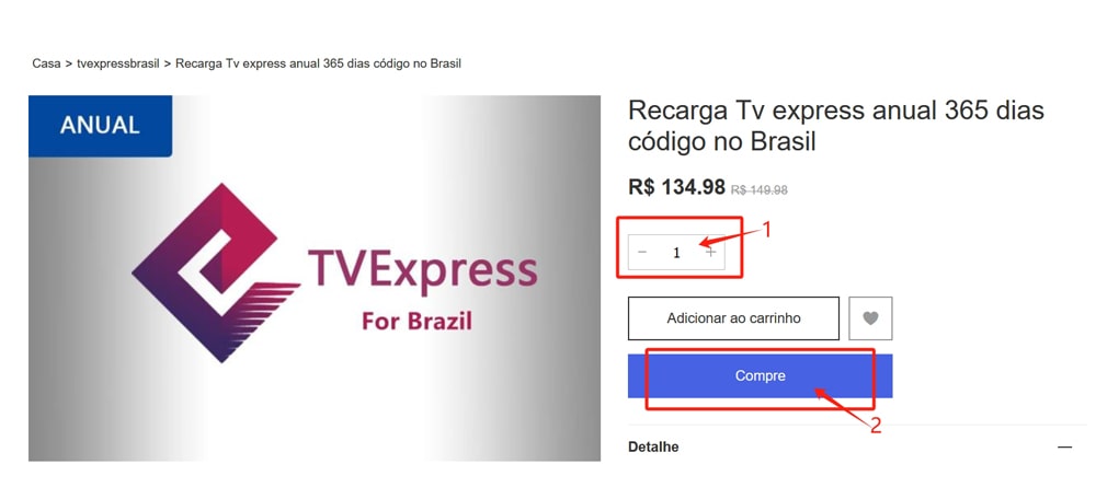 recargas tvexpress