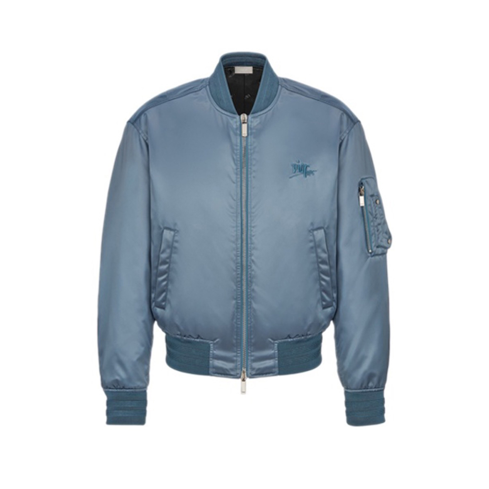 dior satin bomber jacket