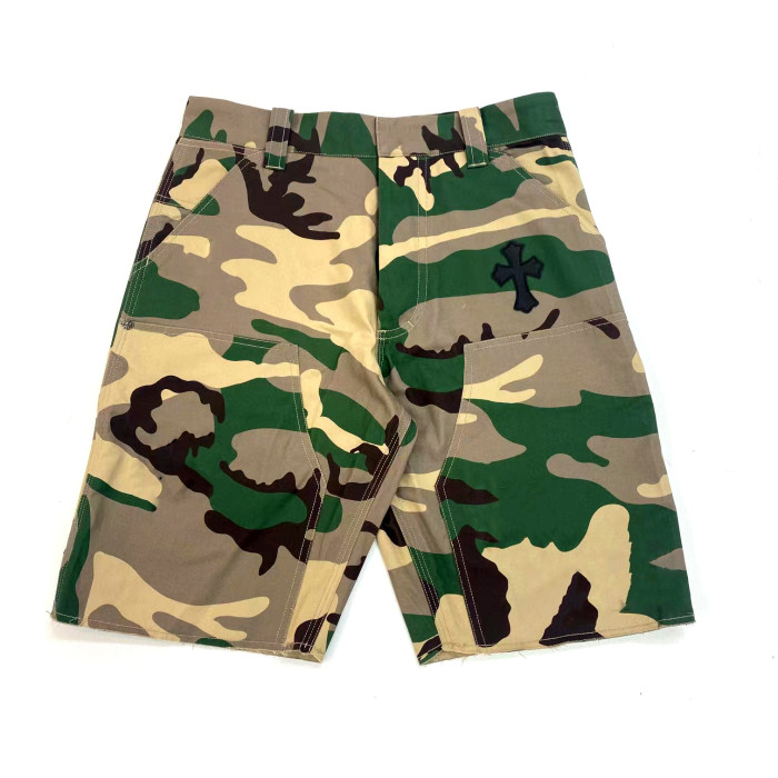 NIGO 925 Silver Camo Short Sleeve Shirt Shorts Set Suit #nigo6685