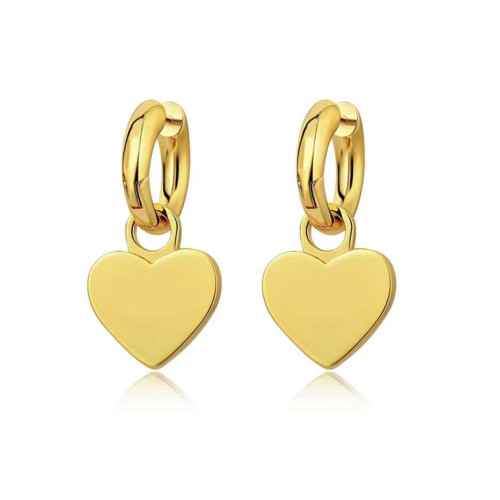 NIGO Free Shipping Women's Heart Earrings Studs Accessories Jewelry #nigo89311