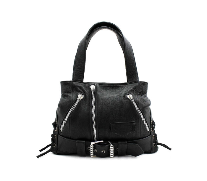 NIGO 925 Silver Leather Shoulder Bag #nigo54394