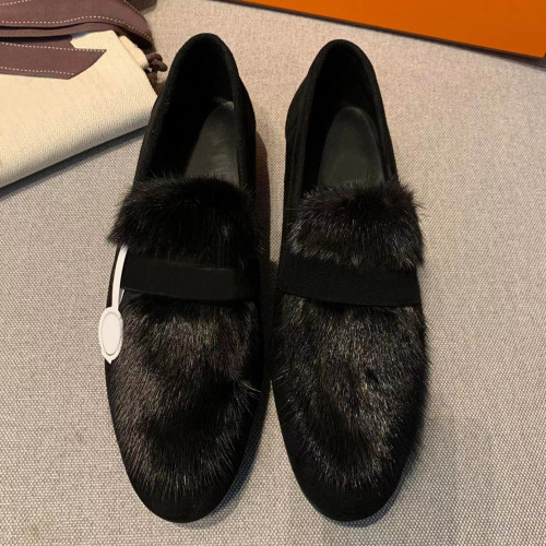 NIGO Ladies Mink Suede Shoes #51768