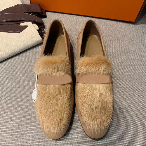 NIGO Ladies Mink Suede Shoes #51768