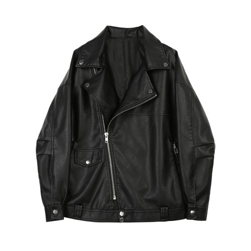 NIGO Motorcycle Leather Jacket Coat #nigo2443
