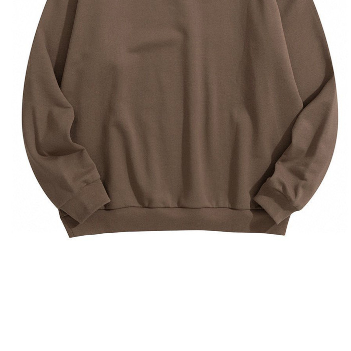 NIGO Solid Color Round Neck Long Sleeve Sweater #nigo6424