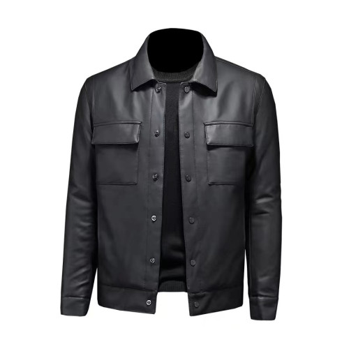 NIGO Leather Button Jacket Coat #nigo5488