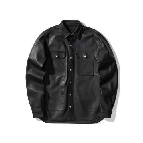 NIGO Men's And Women's Lychee Leather Jacket #nigo7558