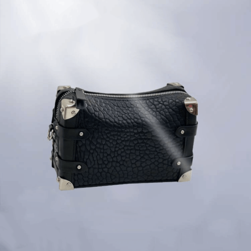 NIGO Portable Metal Box Armpit Shoulder Bag #nigo56158