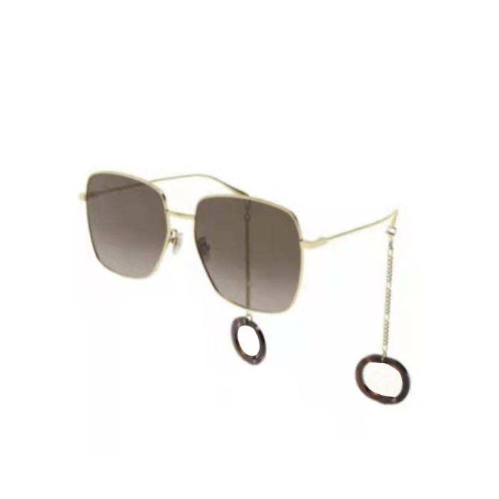 NIGO Shipping FreeFashion Men's and Women's Ultra LightFull FramewithPendant Removable Sunglasses Accessories Jewelry #nigo82547