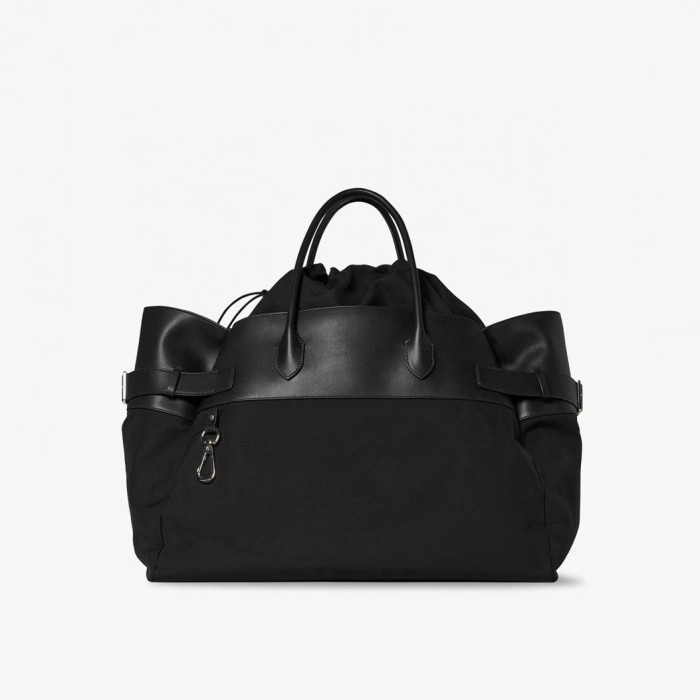 NIGO Nylon Canvas Leather Handbag Bag #nigo56218