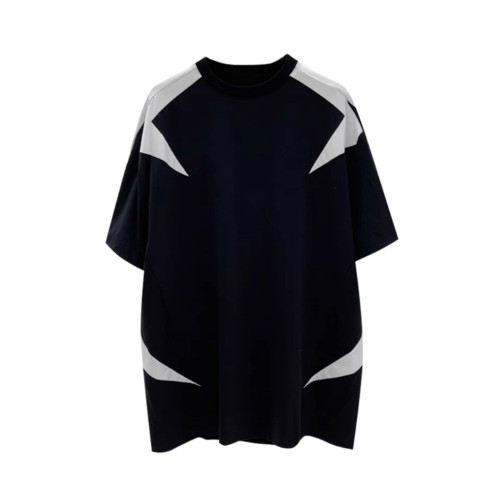 NIGO Black And White Color Blocking T-Shirt #nigo3436