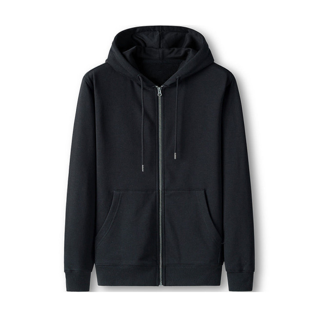 NIGO Hooded Zipper Solid Sweatshirt #nigo9764