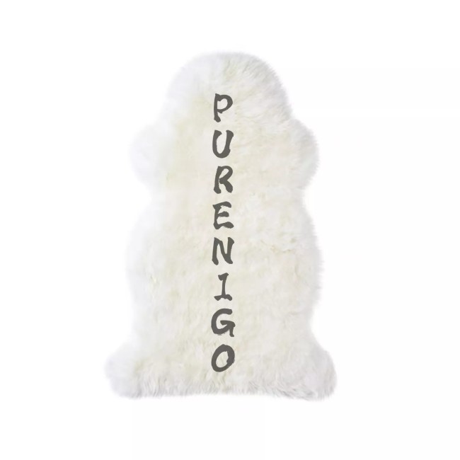 NIGO White Rectangular Sofa Blanket #nigo3471