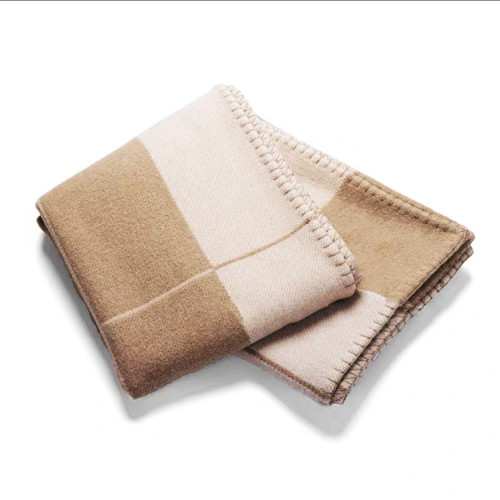NIGO Wool Cashmere Household Products Sofa Pillow Blanket #nigo56335