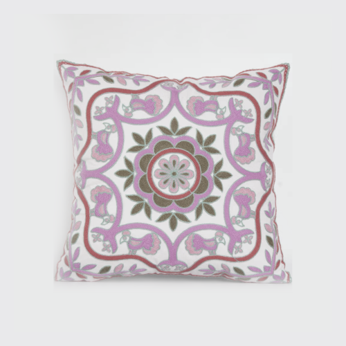 NIGO Embroidered Square Silk Splicing Pillows For Upholstered Sofa On Bed #nigo3711