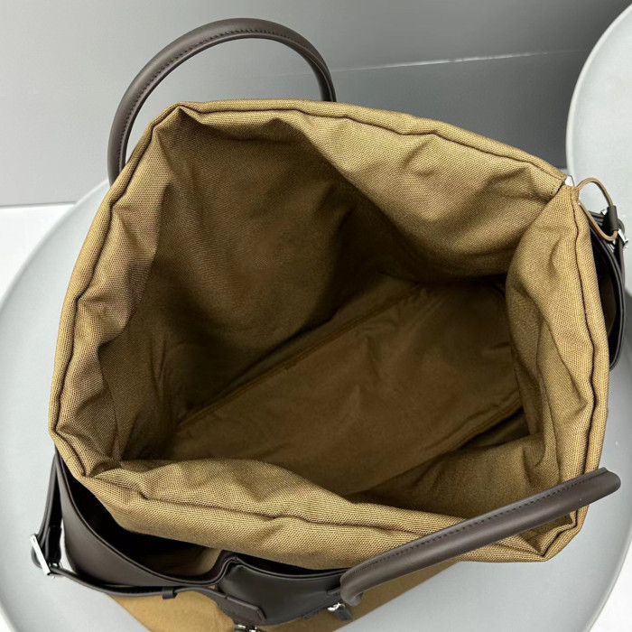 Canvas Leather Belt Nylon Handbag Bag #nigo56375