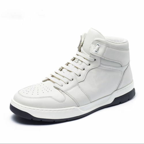 Thickened Leather High Top Shoes #nigo9421
