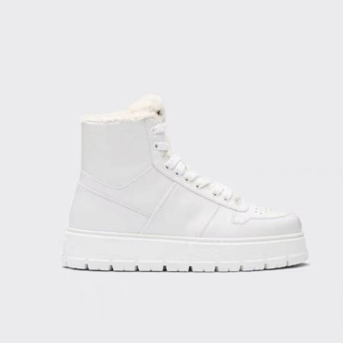 Quilted Plush Short Board Shoes Sneakers Boots #nigo9458