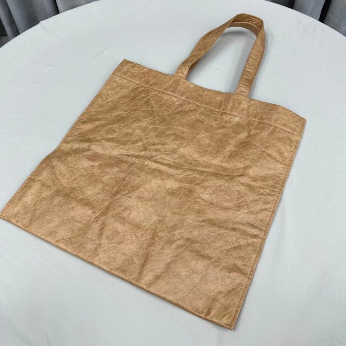 Kraft Paper Bag Shoulder Bag Portable Shopping Bags #nigo52282