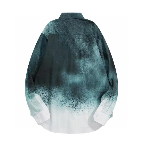 Speckle Ink Halo Dyed Long Sleeved Shirt T-shirt #nigo9496