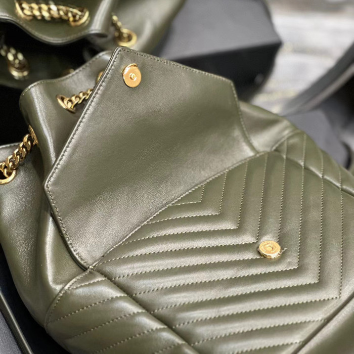 Leather Bucket Backpack Bags #nigo52415