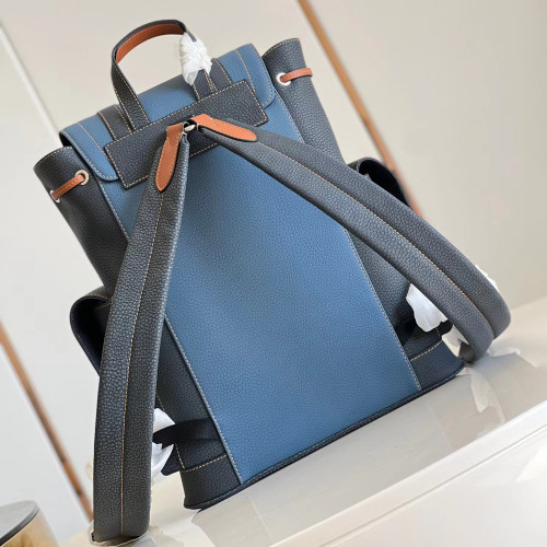 Leather Backpack Schoolbag Bag Bags #nigo3453