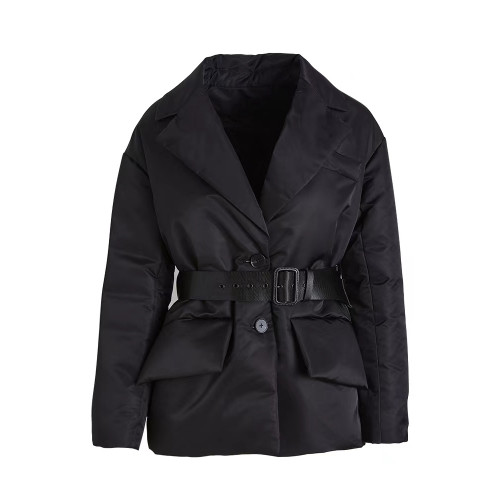 Belted and Zippered Jacket Coat #nigo5686