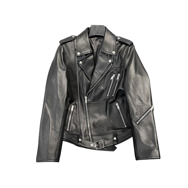 Leather Jacket Coat #nigo5748