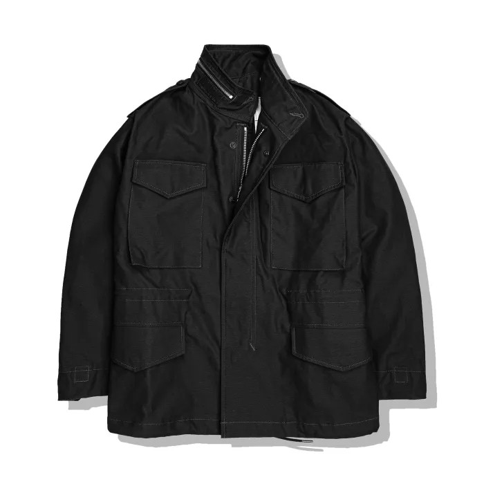 NIGO Zip Hooded Solid Denim Jacket #nigo9491
