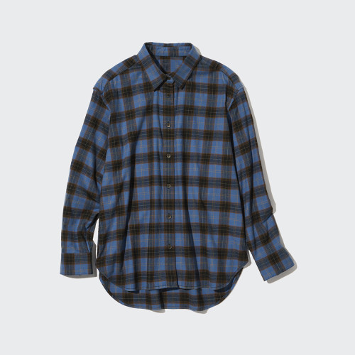 NIGO Blue Plaid Long Sleeved Shirt #nigo5824