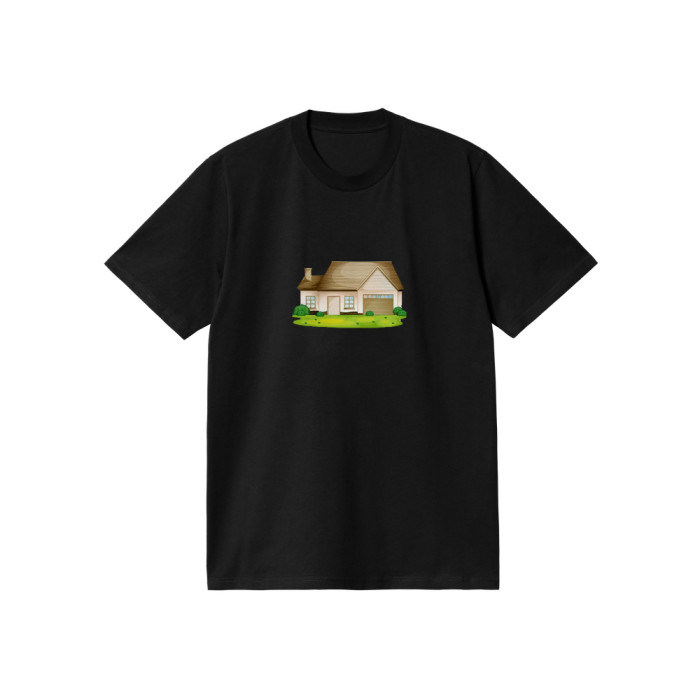 NIGO House Printed Short-Sleeved T-shirt #nigo2548